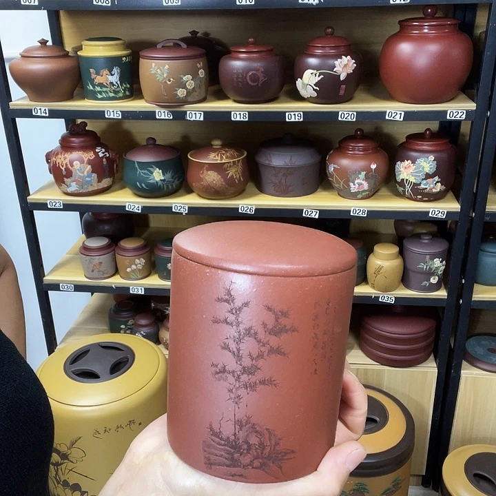 紫砂茶叶罐紫砂茶叶罐
