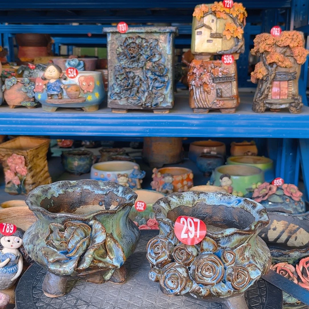 297 号陶然花器手工花盆