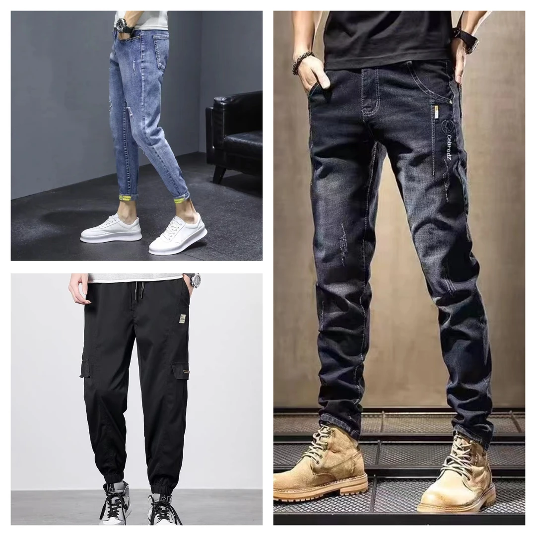 【彩】男士潮流百搭孤品男裤裤  yl