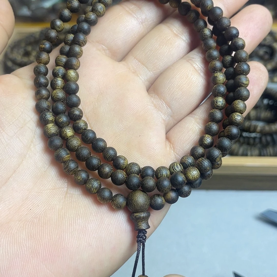 沉香碎屑沉香奇楠沉香多圈5毫米沉水浮11克高品质