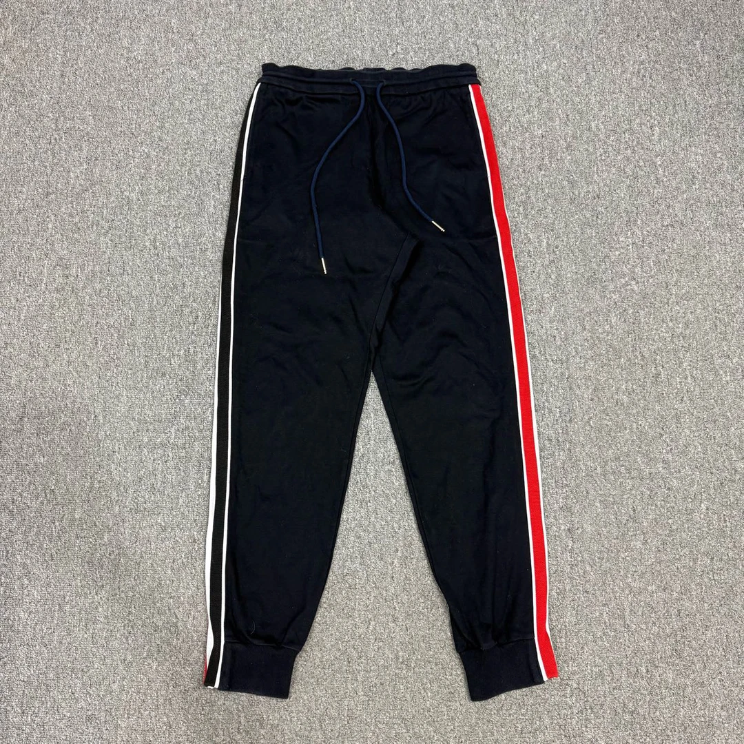 99新 THOMBROWNE 13453587 TB藏蓝色侧边条纹卫裤 1码99新