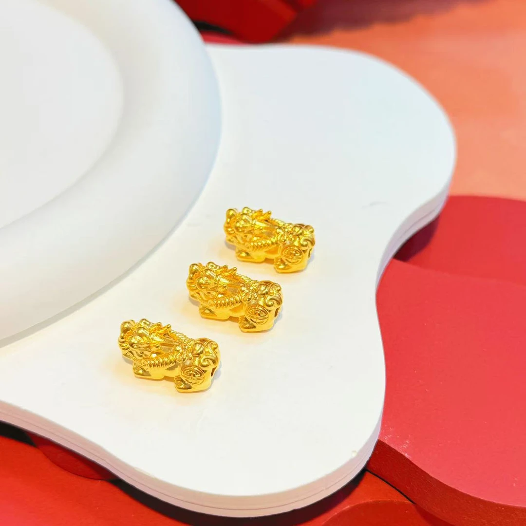 【红娘子】18K金貔貅配件（多样性发其一）HNZ9324