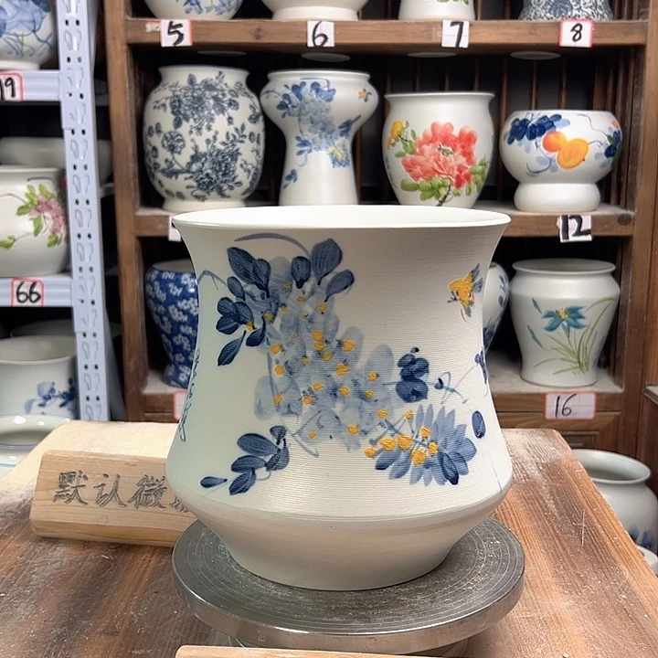 陶小蛮腰兰兰紫藤新款新款陶瓷