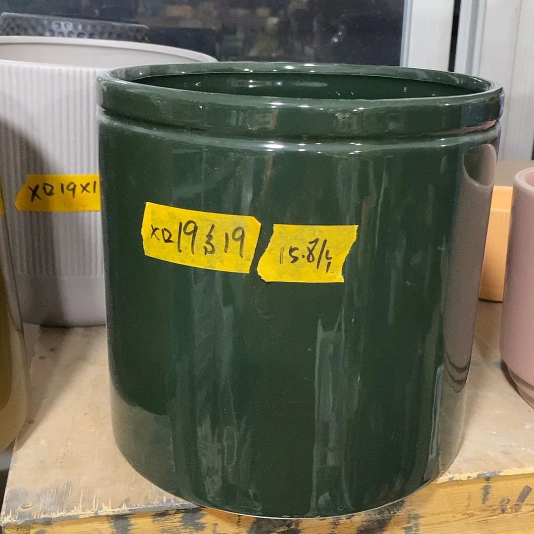 陶摆件陶盆有孔 瑕疵介意勿拍