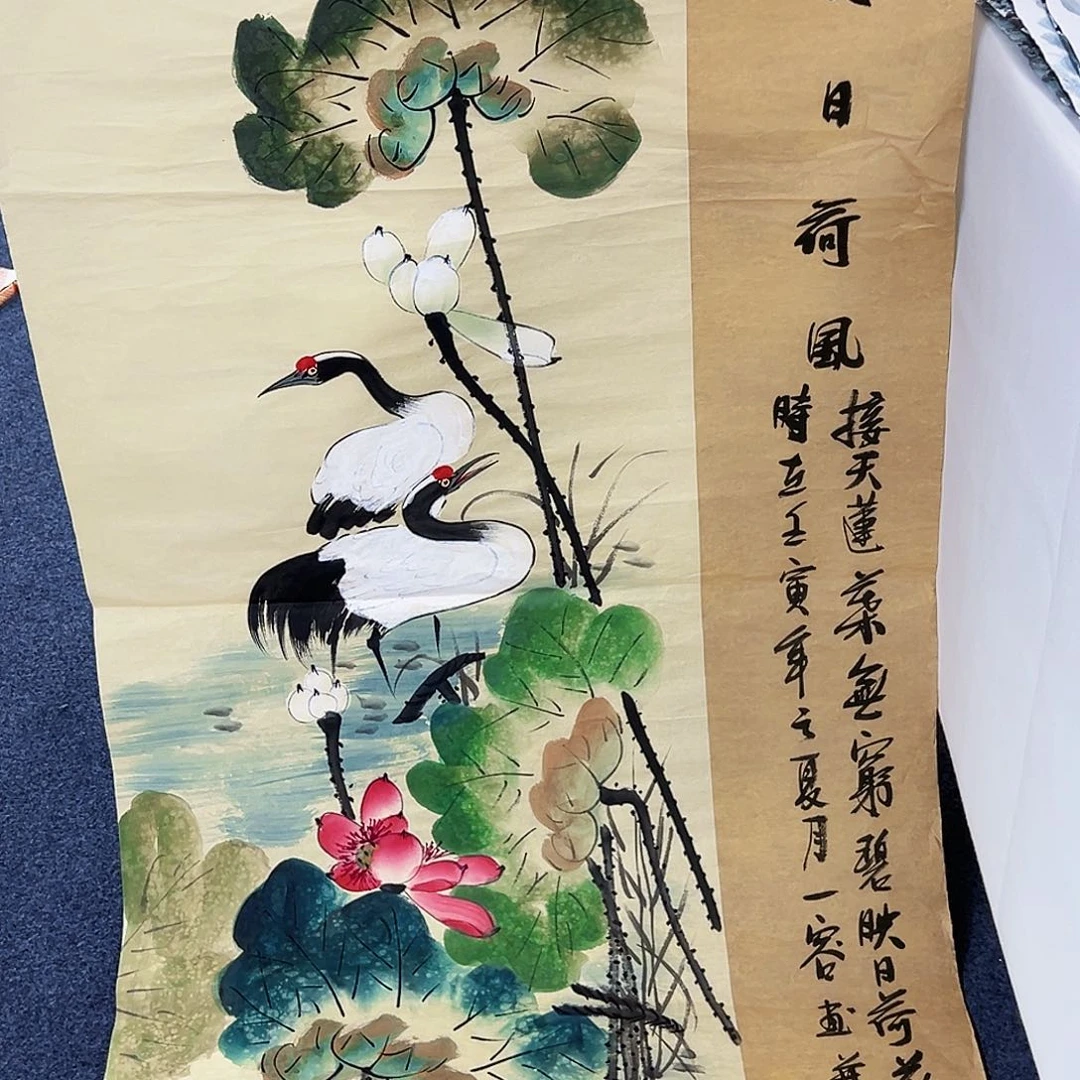 国画事事顺心如意万事如意