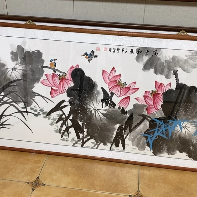 【闪购商品】国画手绘国画带框