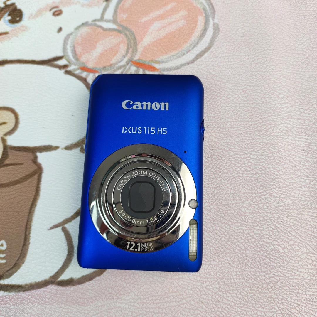 9新 Canon/佳能 ixus115蓝色1210万像素4倍变焦复古ccd
