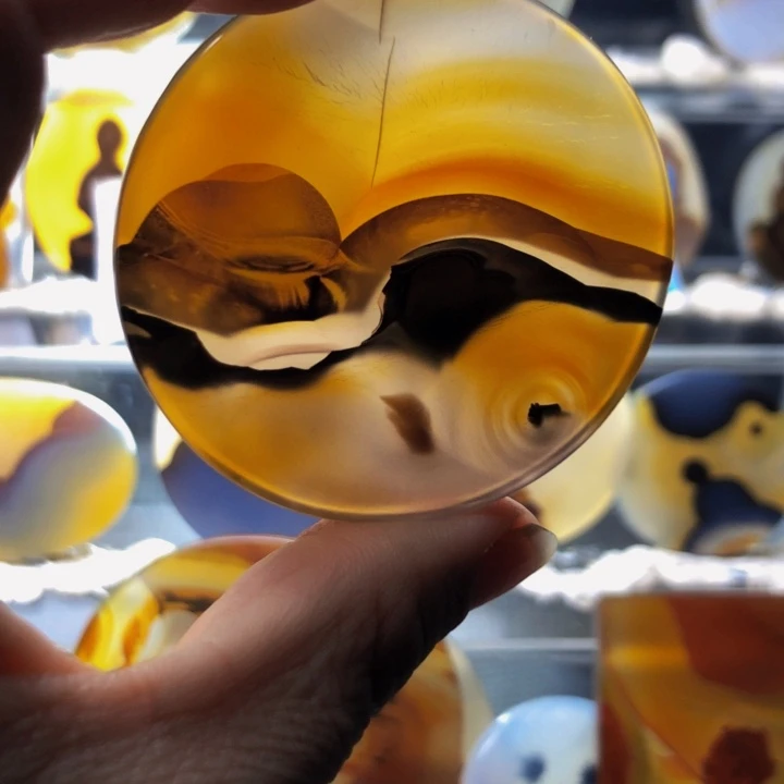 合金玛瑙/玉髓珠宝奇石116