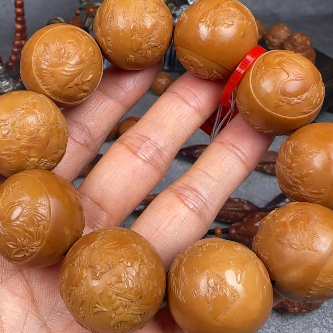 橄榄核吊坠油核风景无相佛