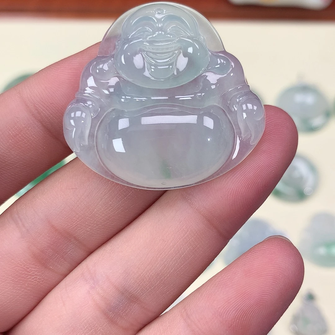 翡翠未镶嵌颈饰吊坠