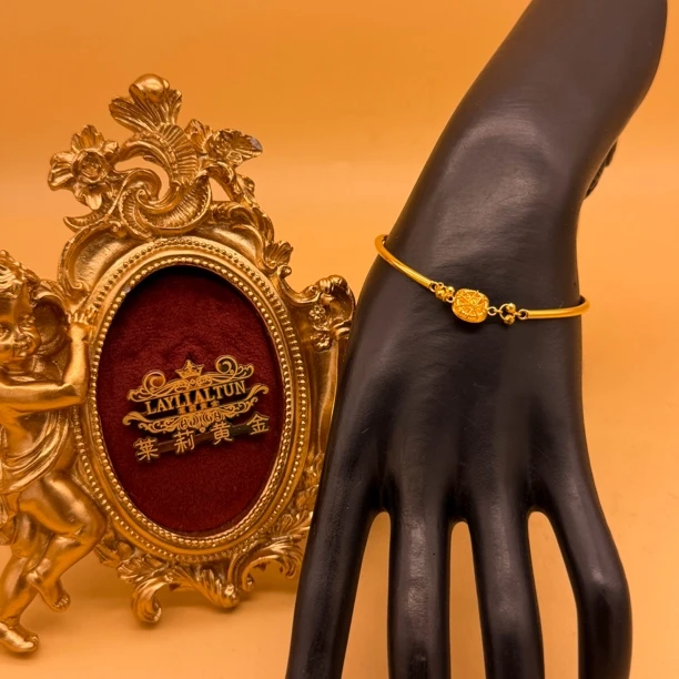 C播 8.14g 足金999 手链d