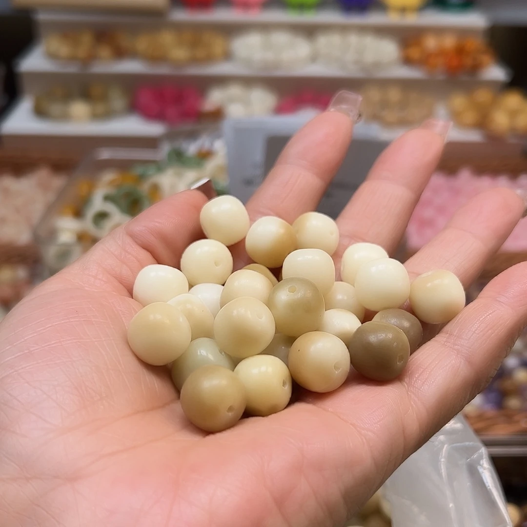 手串菩提根/象牙果卡12干磨三花猫桶120颗
