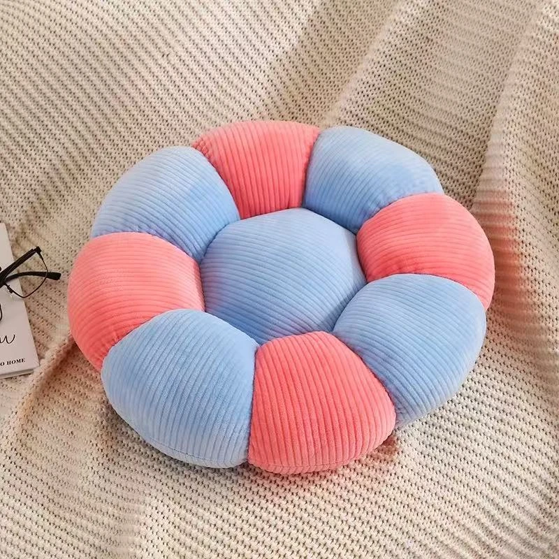 花朵造型加厚坐垫适合办公室榻榻米沙发飘窗使用