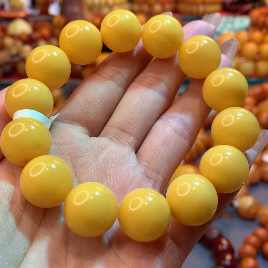 【闪购商品】蜜蜡手串未镶嵌蜜蜡