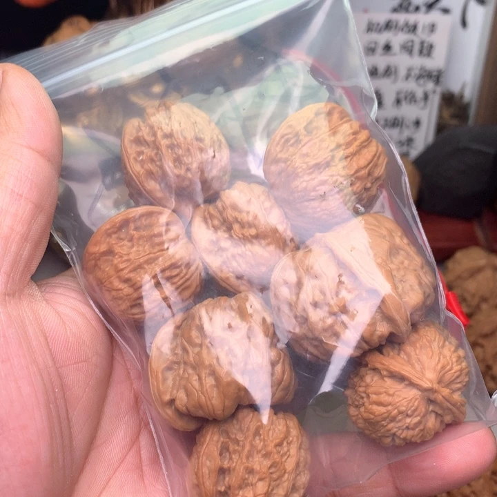 文玩核桃把件瑞**影五对儿