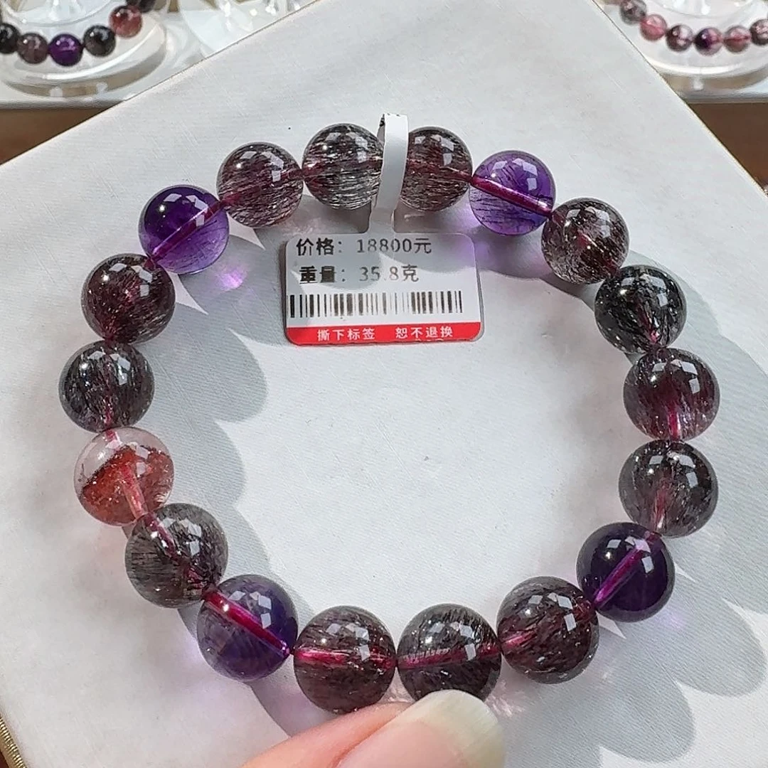 水晶手链未镶嵌手链超七