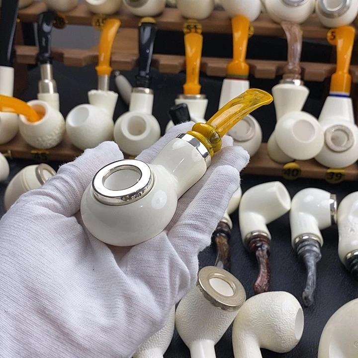 骑***猫土耳其海泡石一点