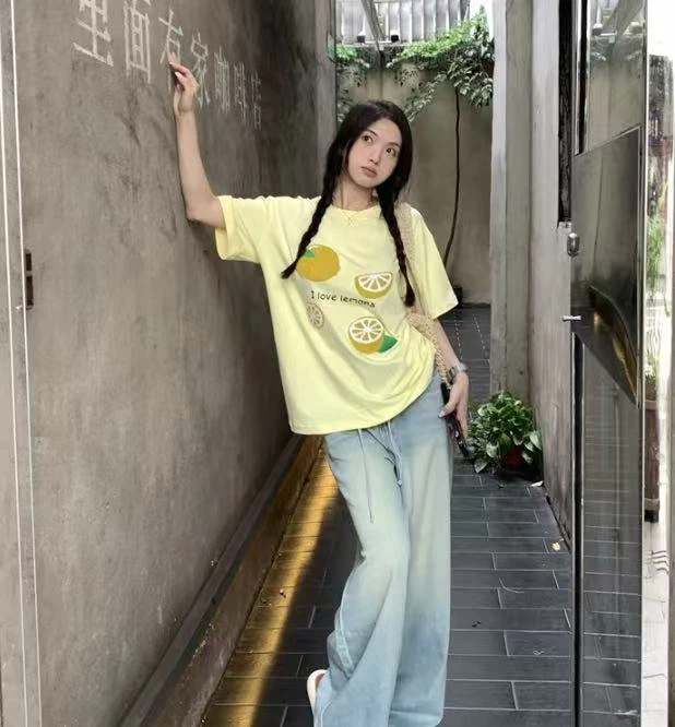 18716夏季新款女装短袖T恤