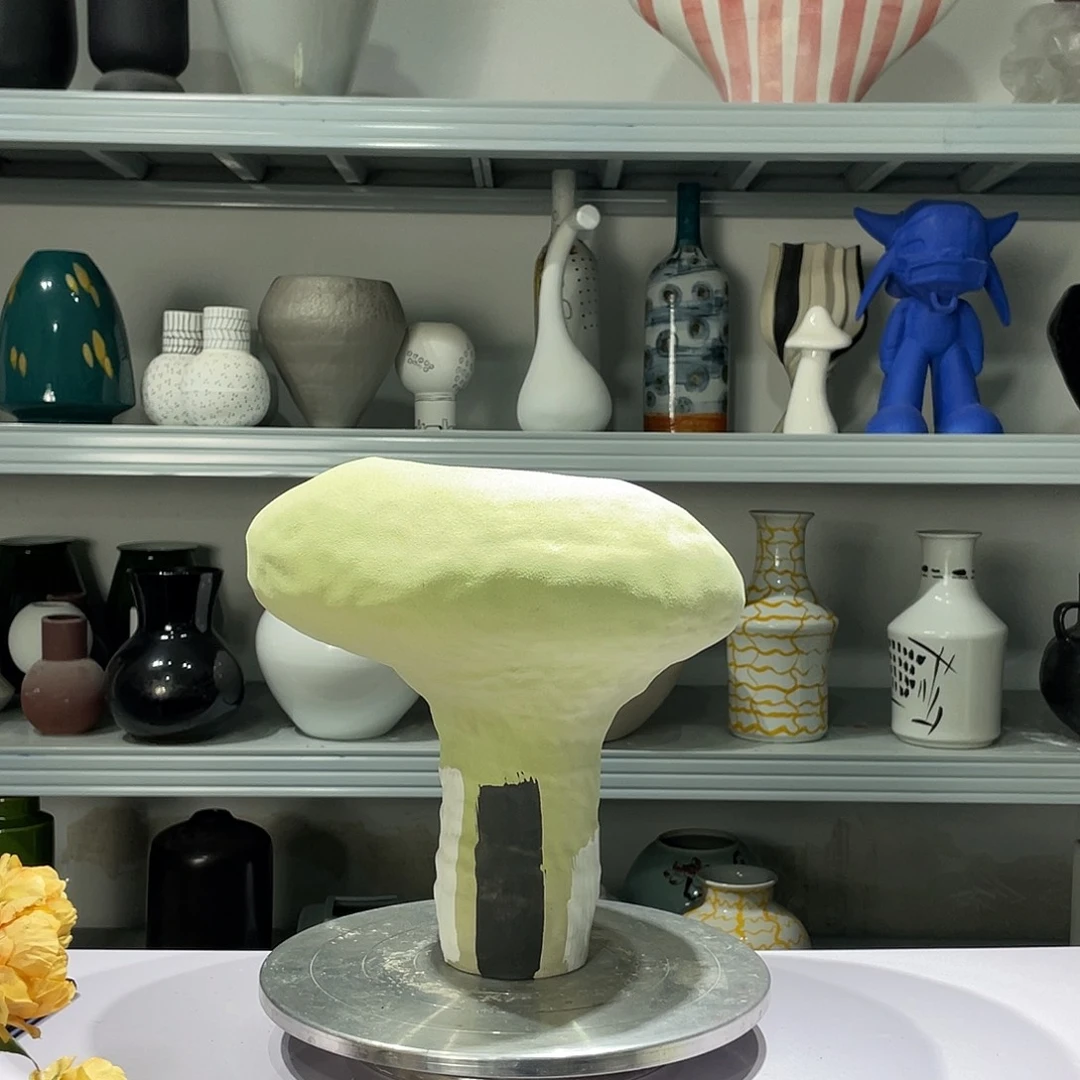 瓷片陶瓷花器摆件系列