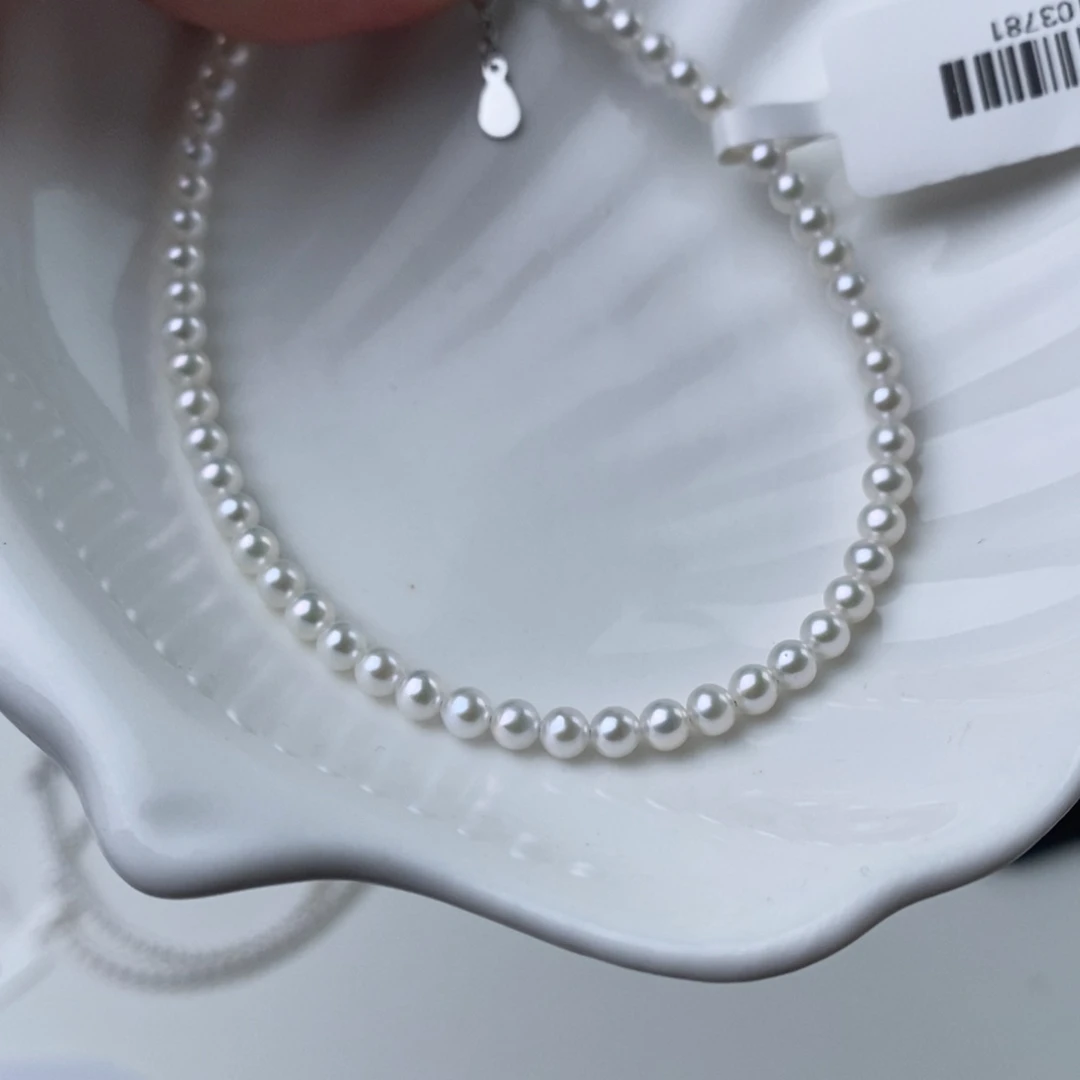 手链淡水珍珠银S925镶嵌103781