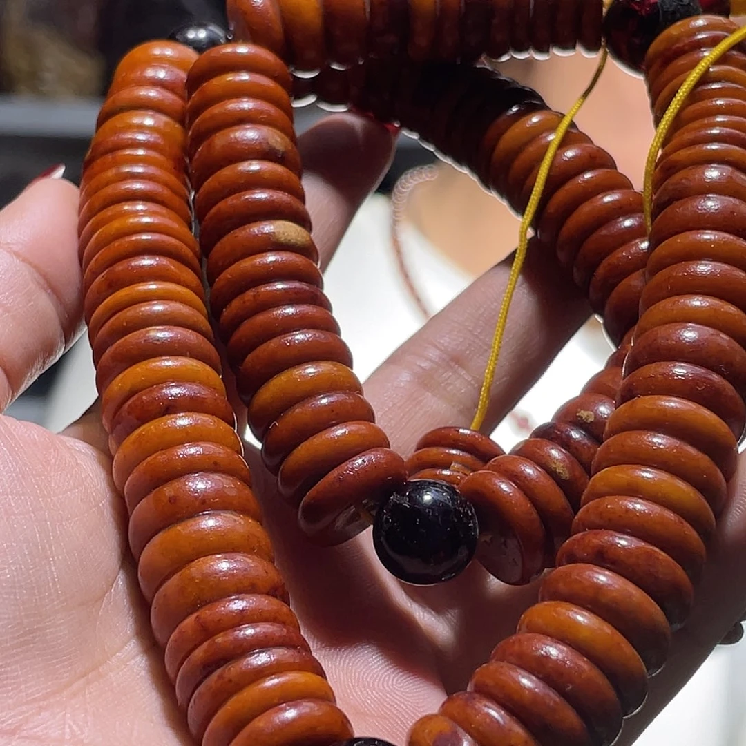 琥珀手链未镶嵌太*石琥珀蜜蜡08