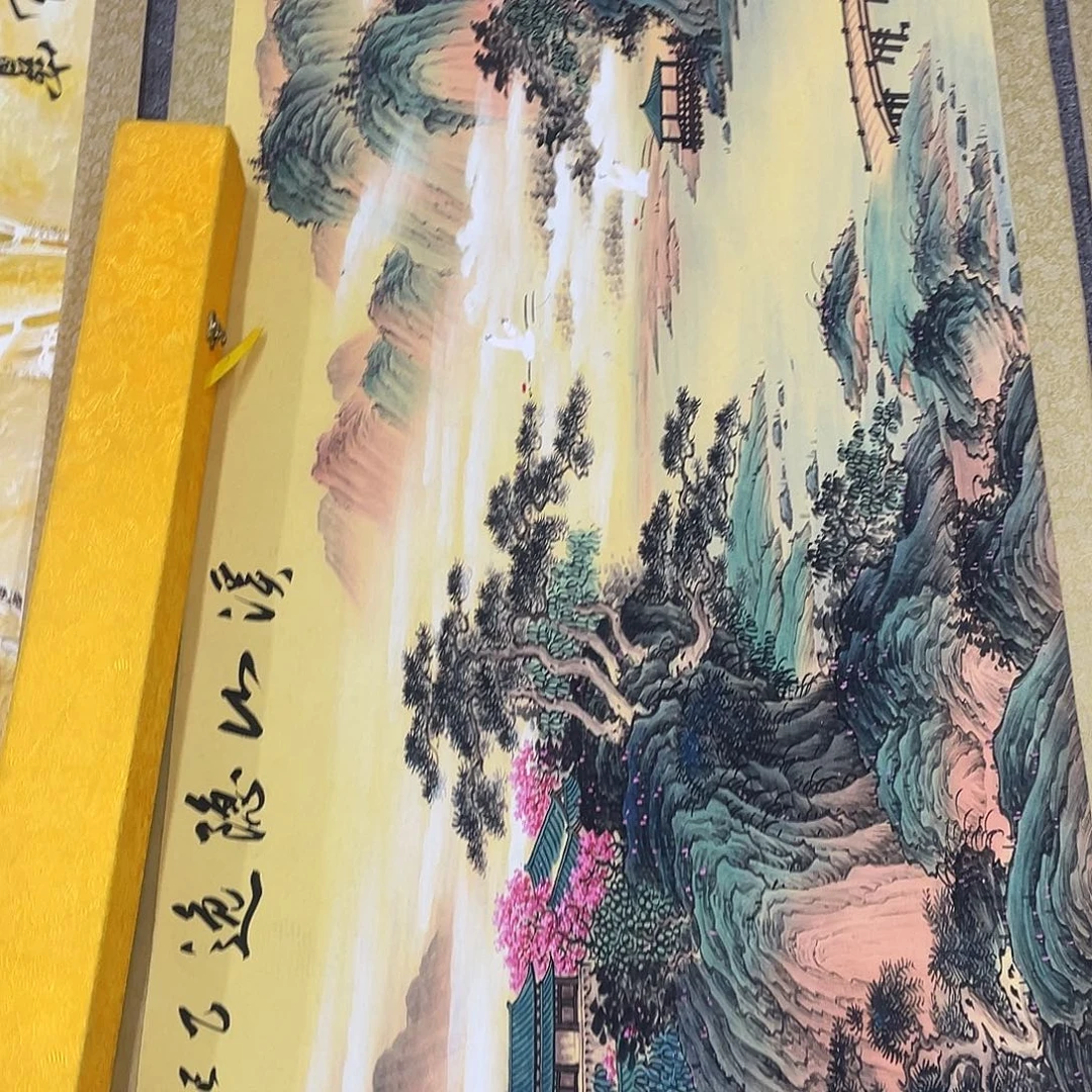 国画老师手笔手绘作品y