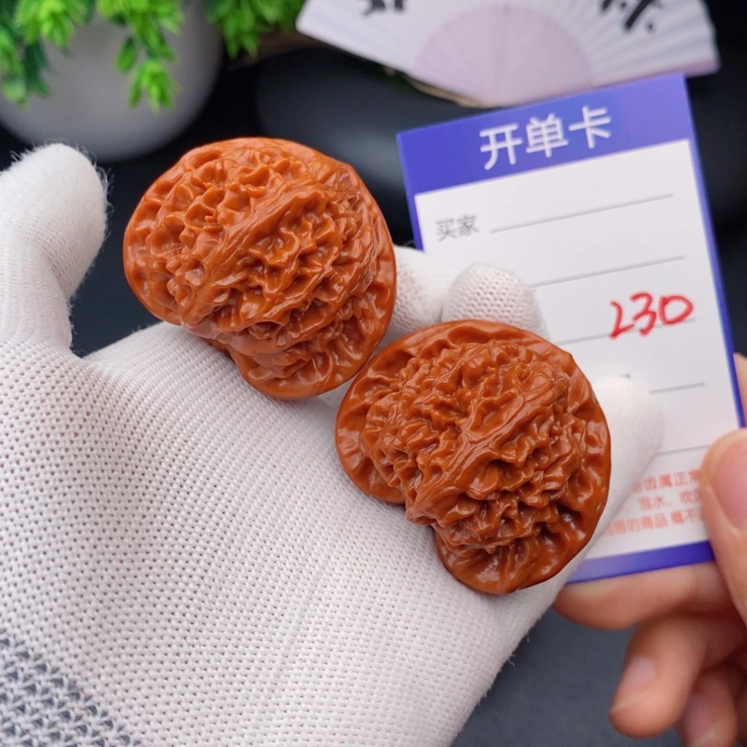 文玩核桃把件42宫灯23