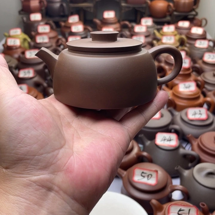 茶壶紫砂宜兴紫砂半手工