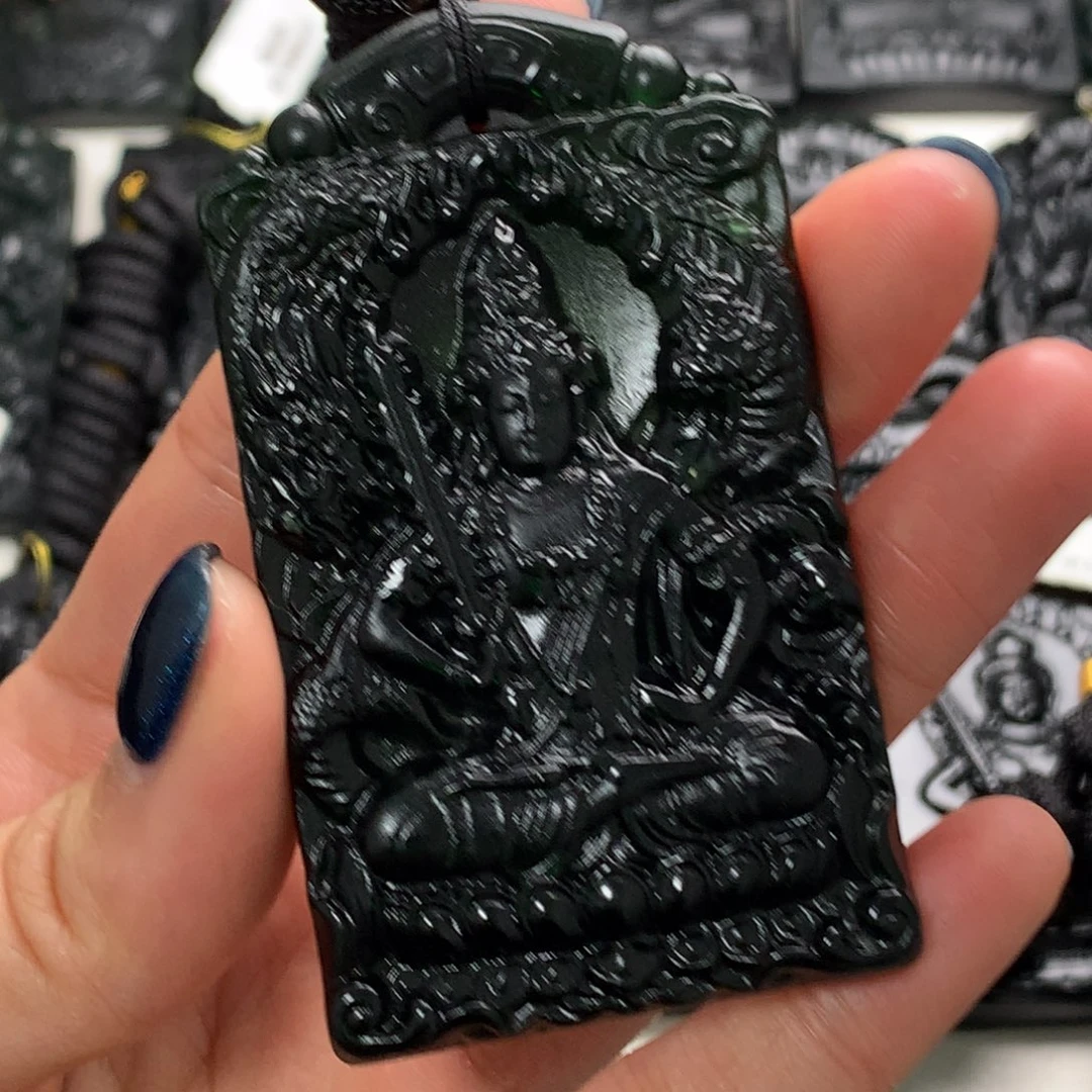 天然a货钢琴黑挂件