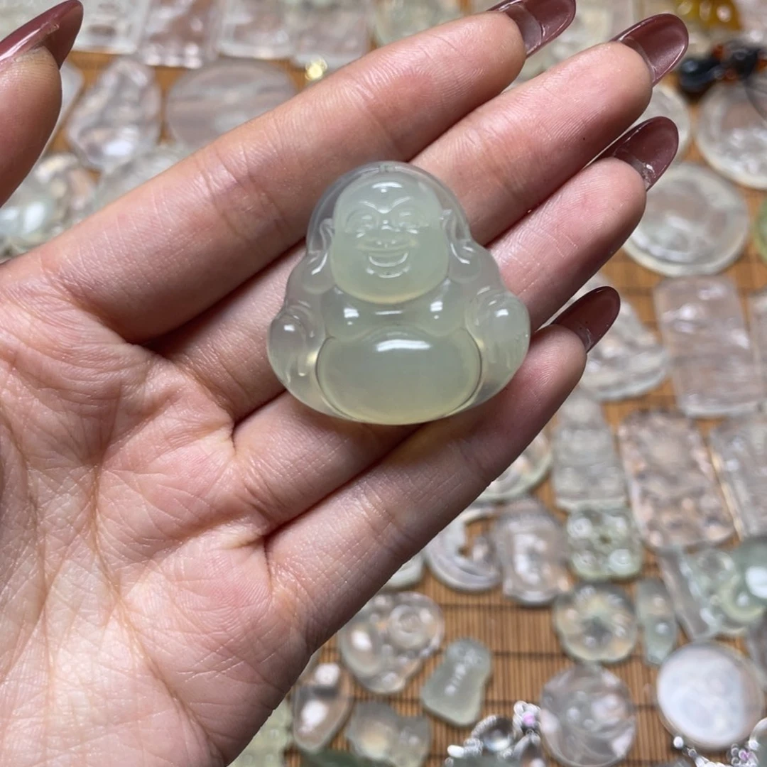 未镶嵌蛇纹石玉颈饰