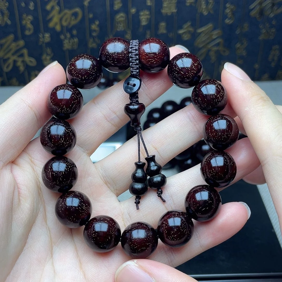 檀香紫檀（小叶紫檀）1.5 15颗 高油密多金星