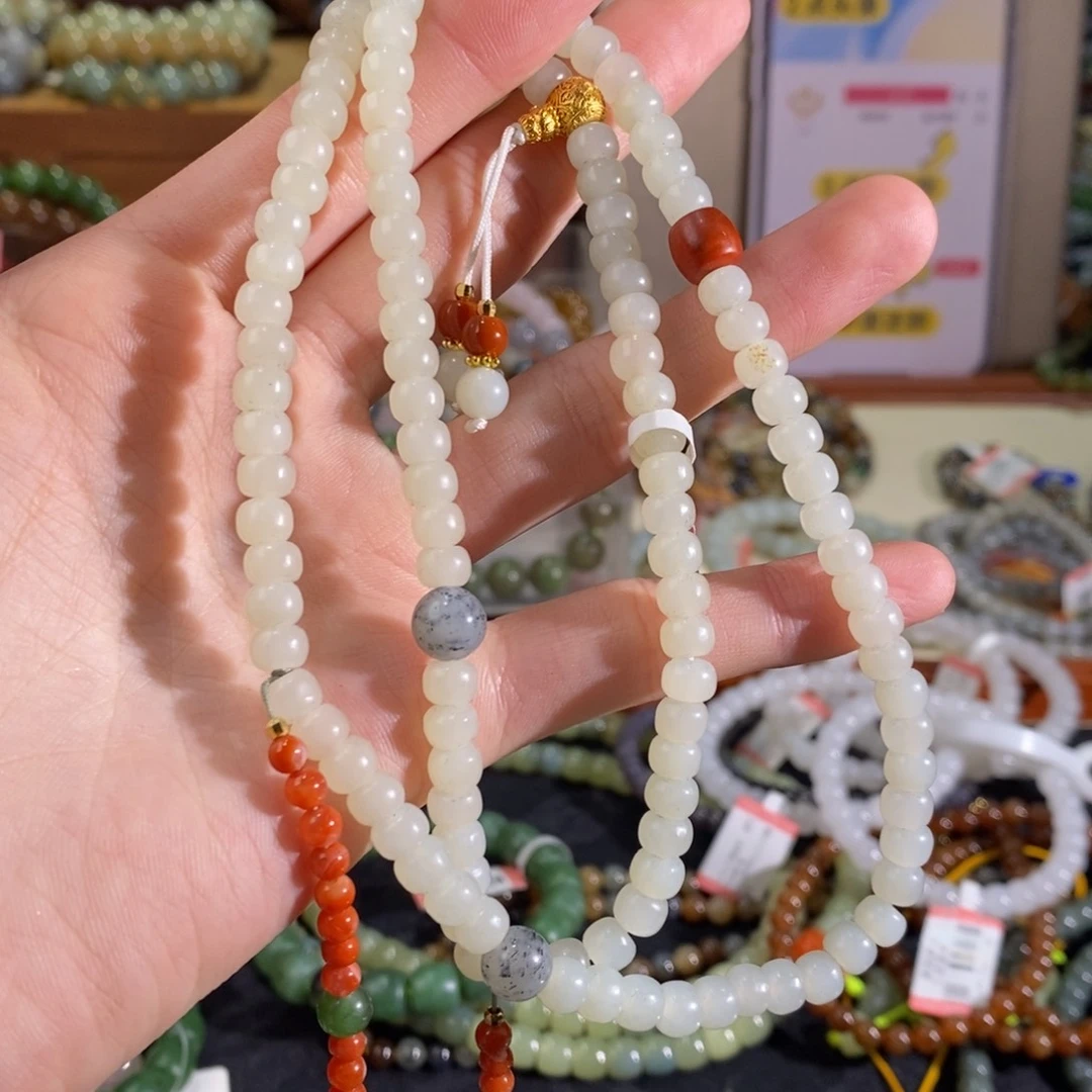 和田玉手链未镶嵌