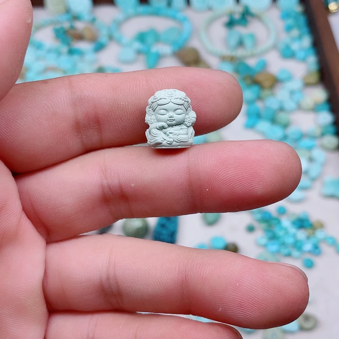 未镶嵌绿松石颈饰563