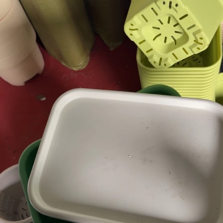 新款菜盆12个米色无托
