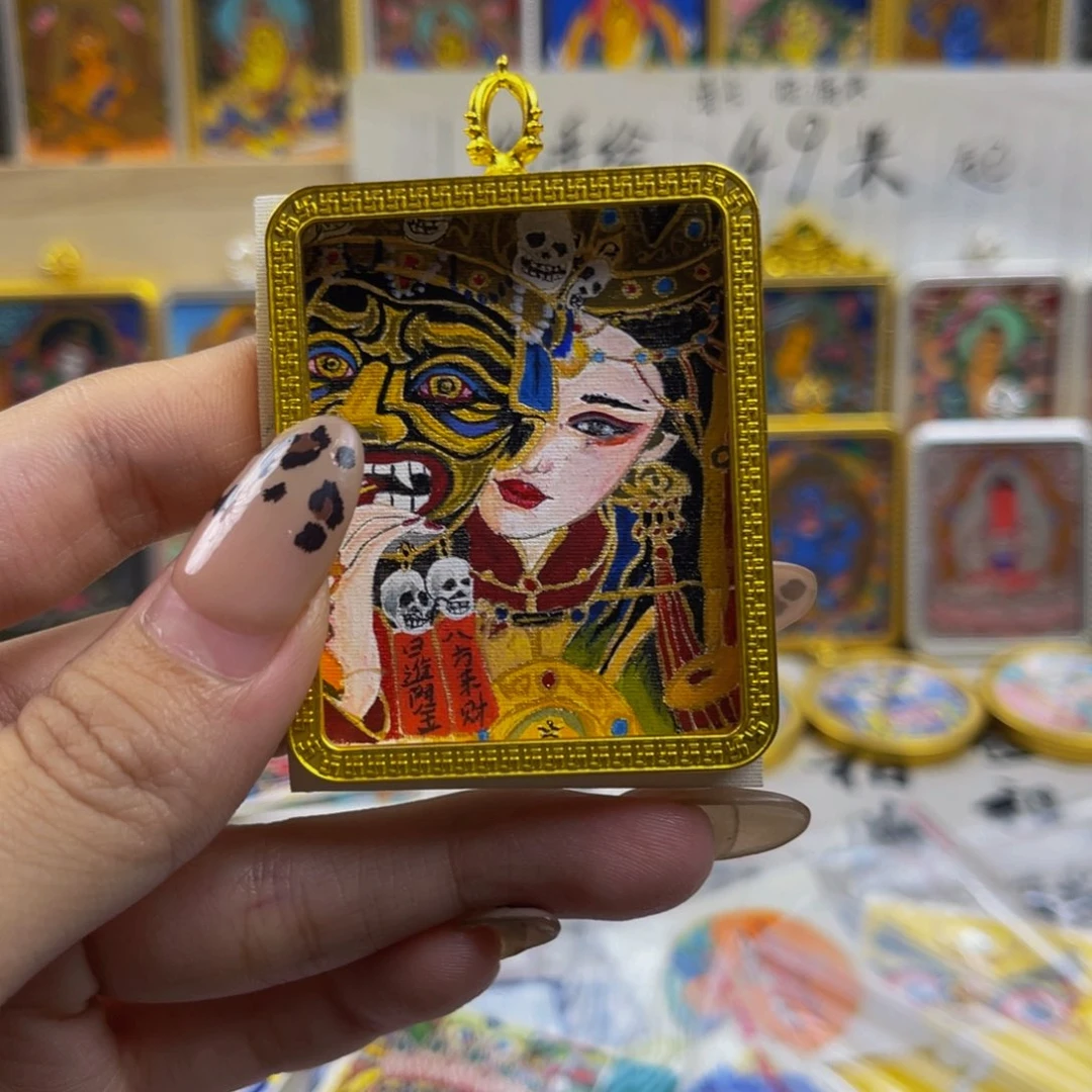 吊坠纯手绘前世今生福利不退换