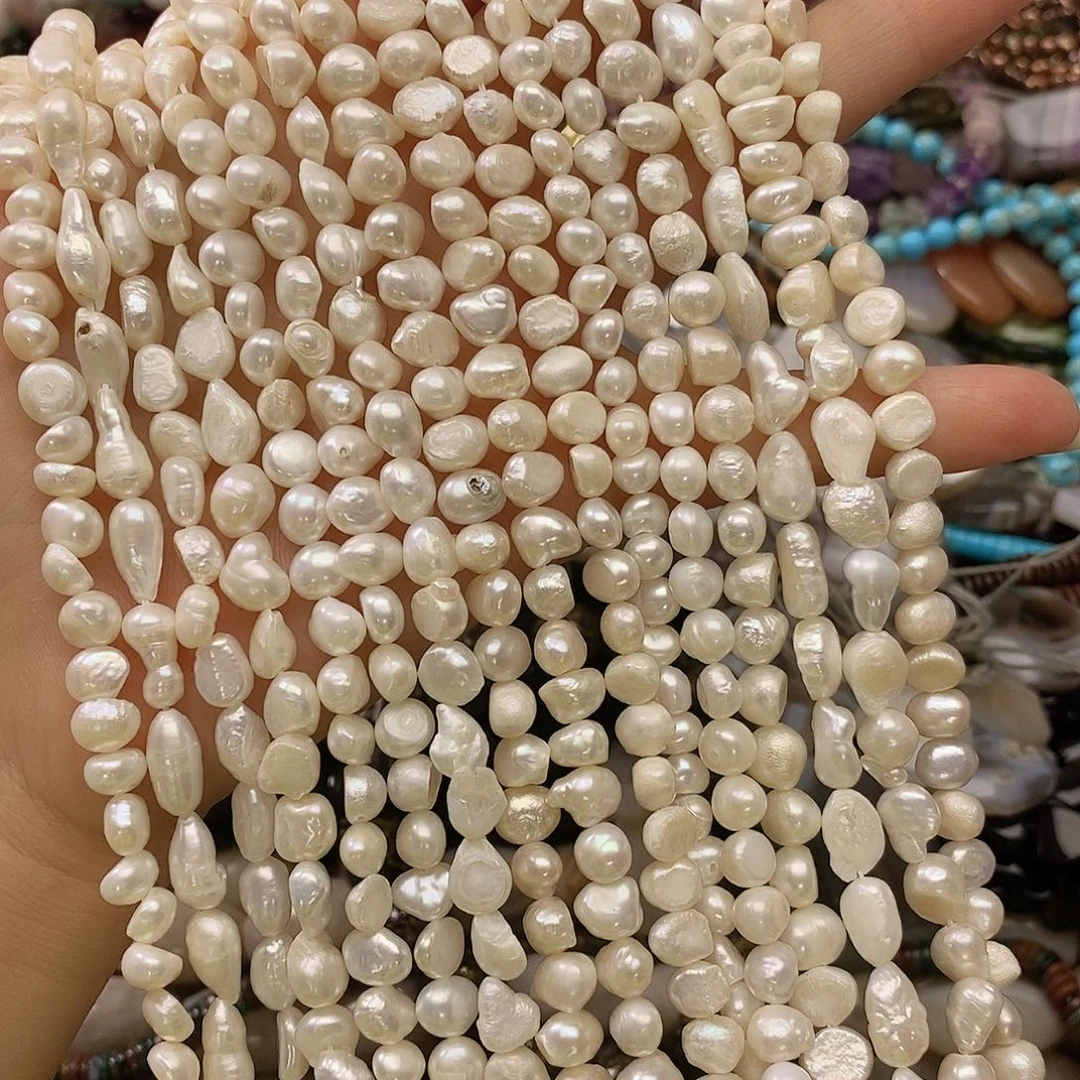 玛瑙/玉髓未镶嵌珠宝半成品珍珠巴洛克一条