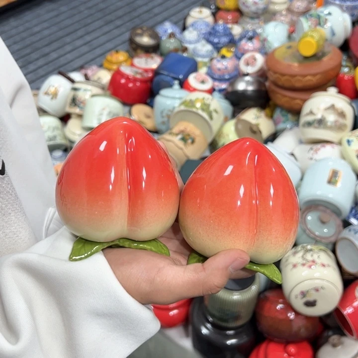 茶叶罐陶瓷家用储物罐轻微瑕疵品介意勿拍