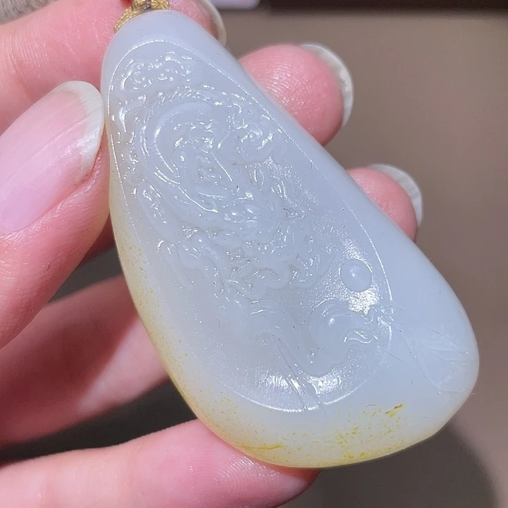 和田玉颈饰未镶嵌Y