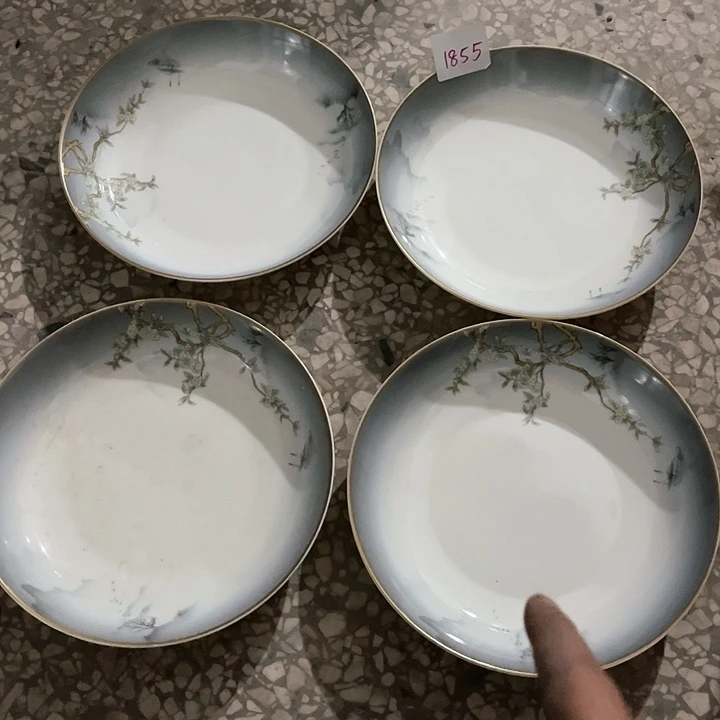 碗1855微瑕碗盘，破损包赔补差价，不补发