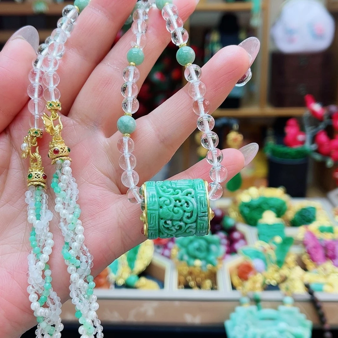 颈饰合金翡翠48小时鉴赏期