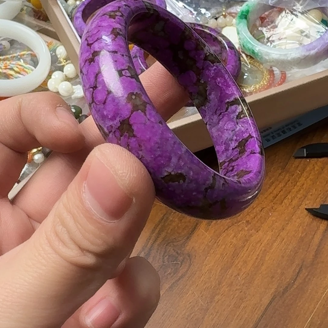 苏纪石（舒俱来）手镯未镶嵌468号