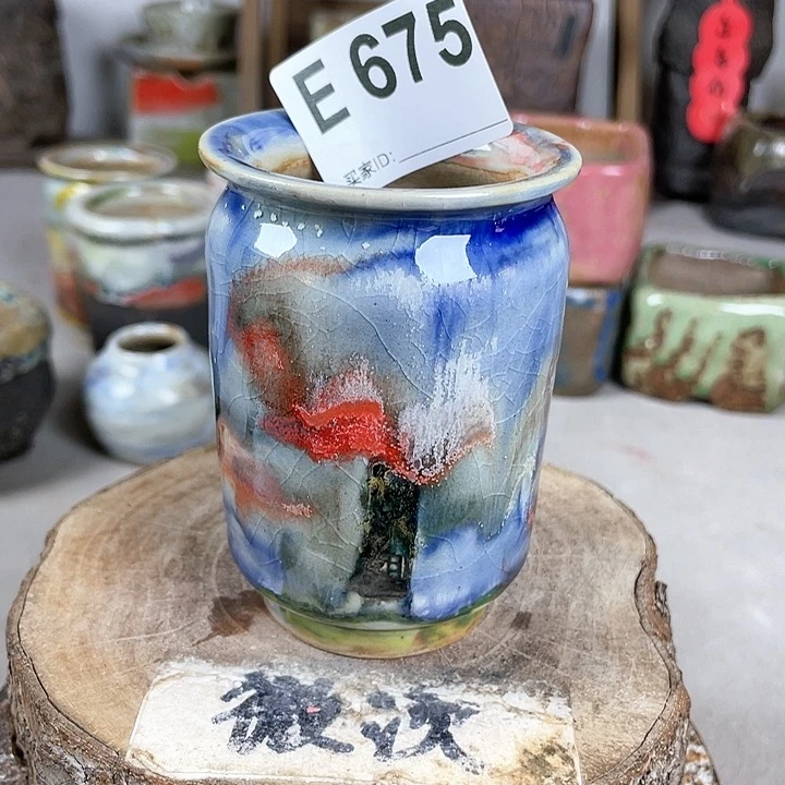 紫砂花盆开播福利 陶瓷花盆