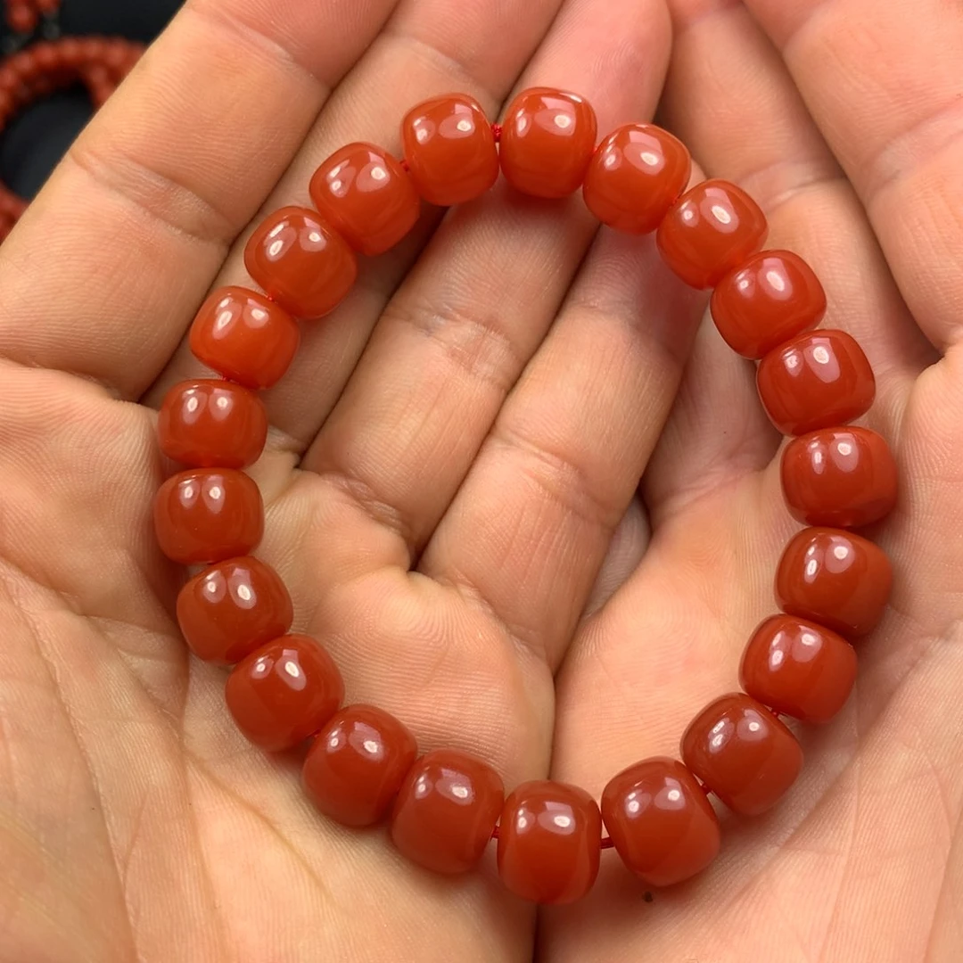 南红玛瑙珠子未镶嵌