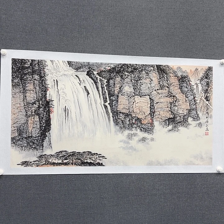 国画书画作品多次