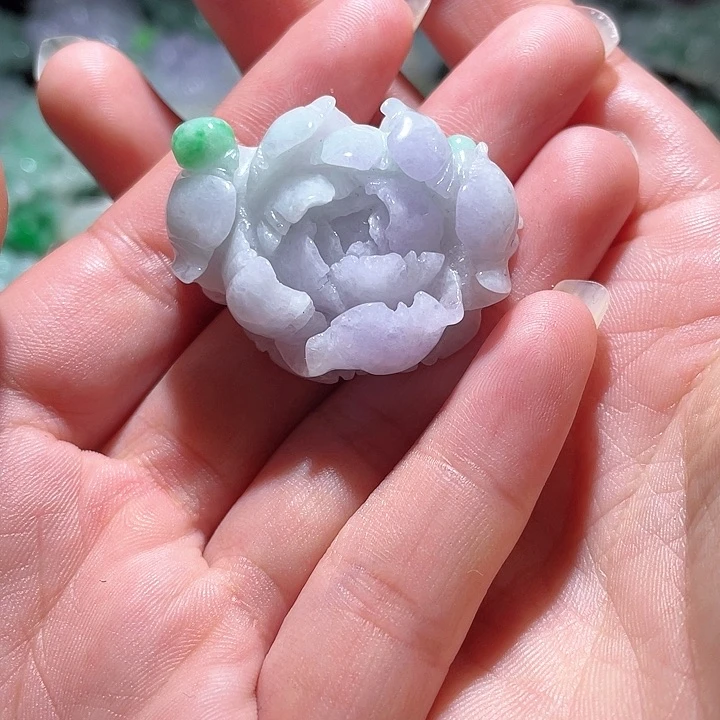 翡翠未镶嵌颈饰天然