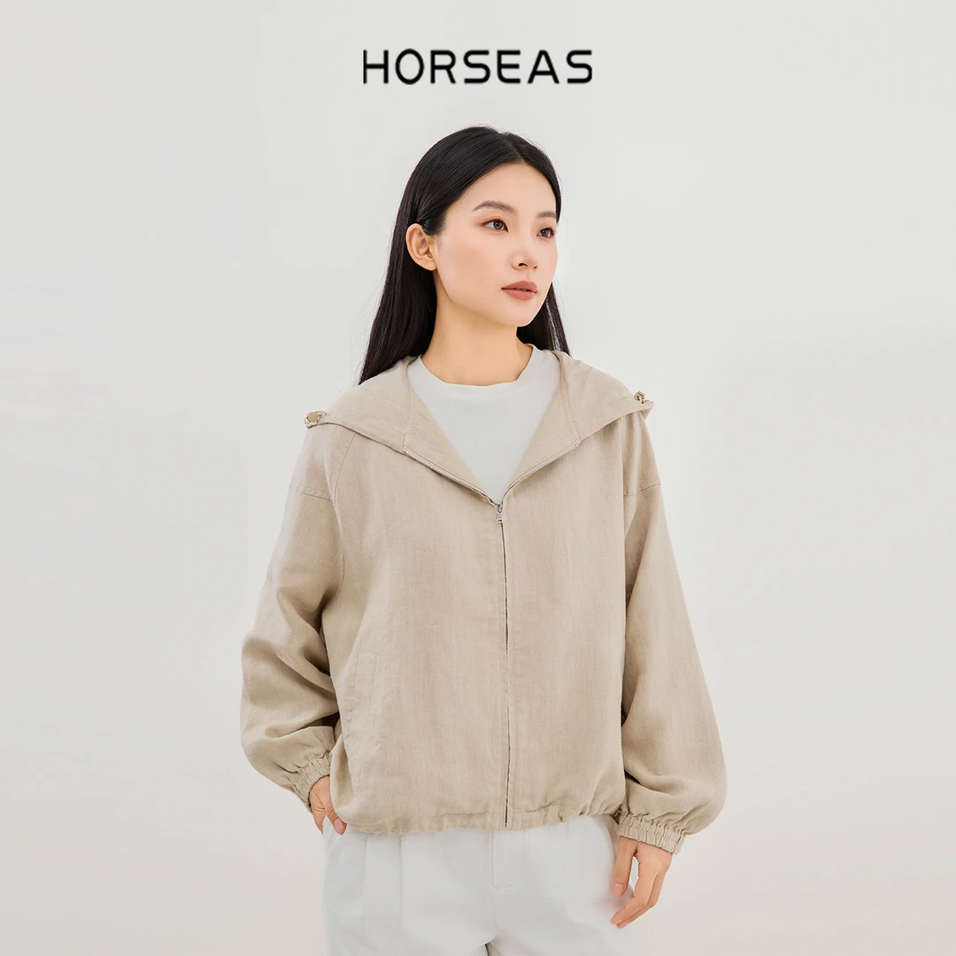 外套【晴岚】|汉麻连帽外套HS-252W162
