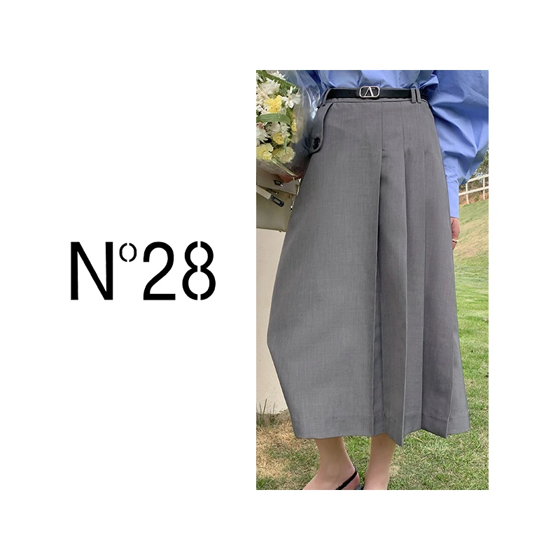【N°28】设计师女装百褶半身裙8321Q067