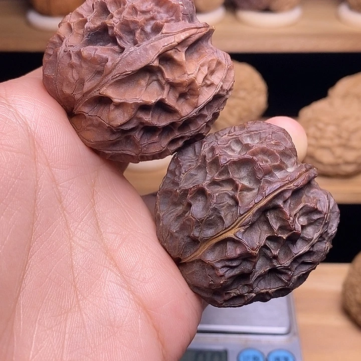 吊坠文玩核桃麒麟龙甲43