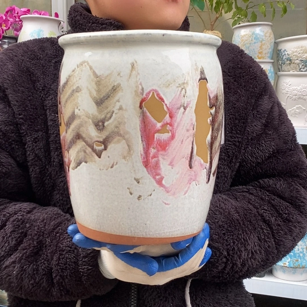 紫砂花盆口2025瑕疵