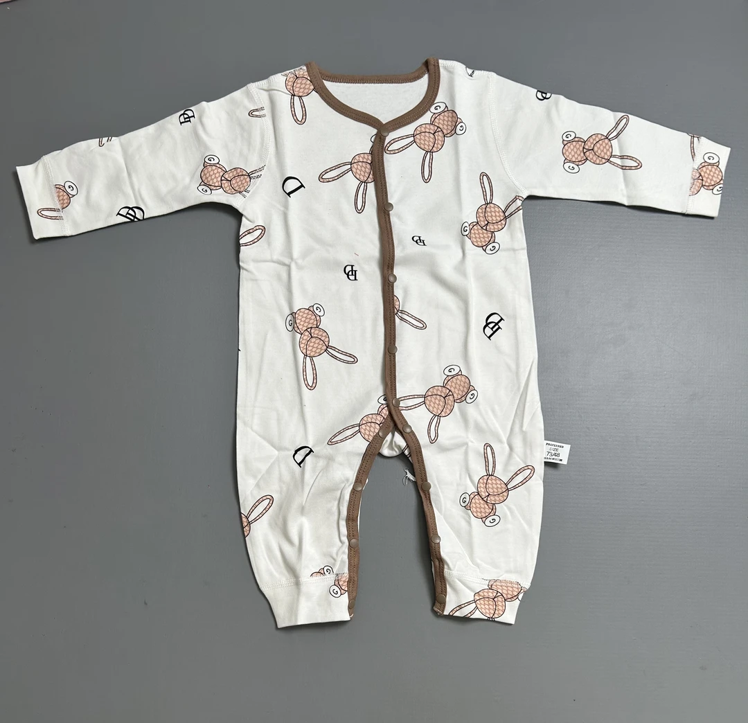 【棕色小熊】梵高连体哈衣